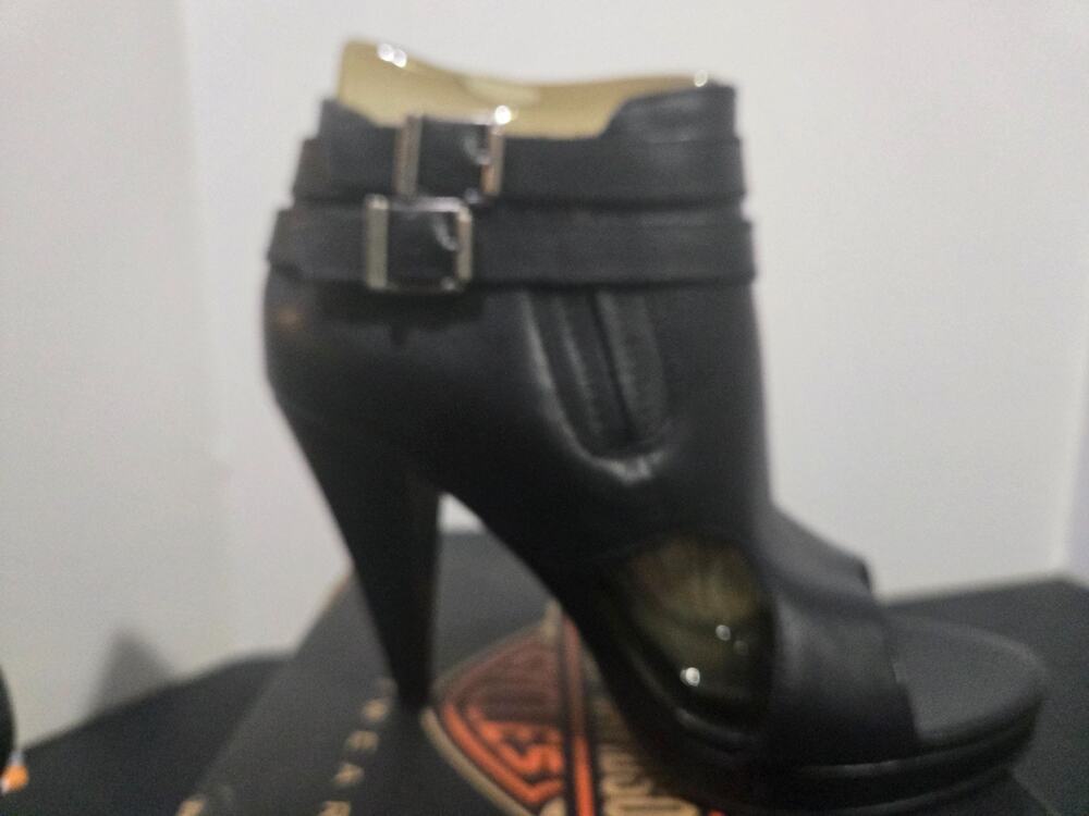 Harley Davidson Jerri black high heel shoes ladie's size 7